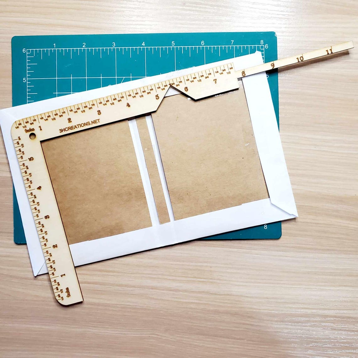 Scrapbook Ruler, Bookbinding Ruler, Digital Cut File, SVG - Etsy