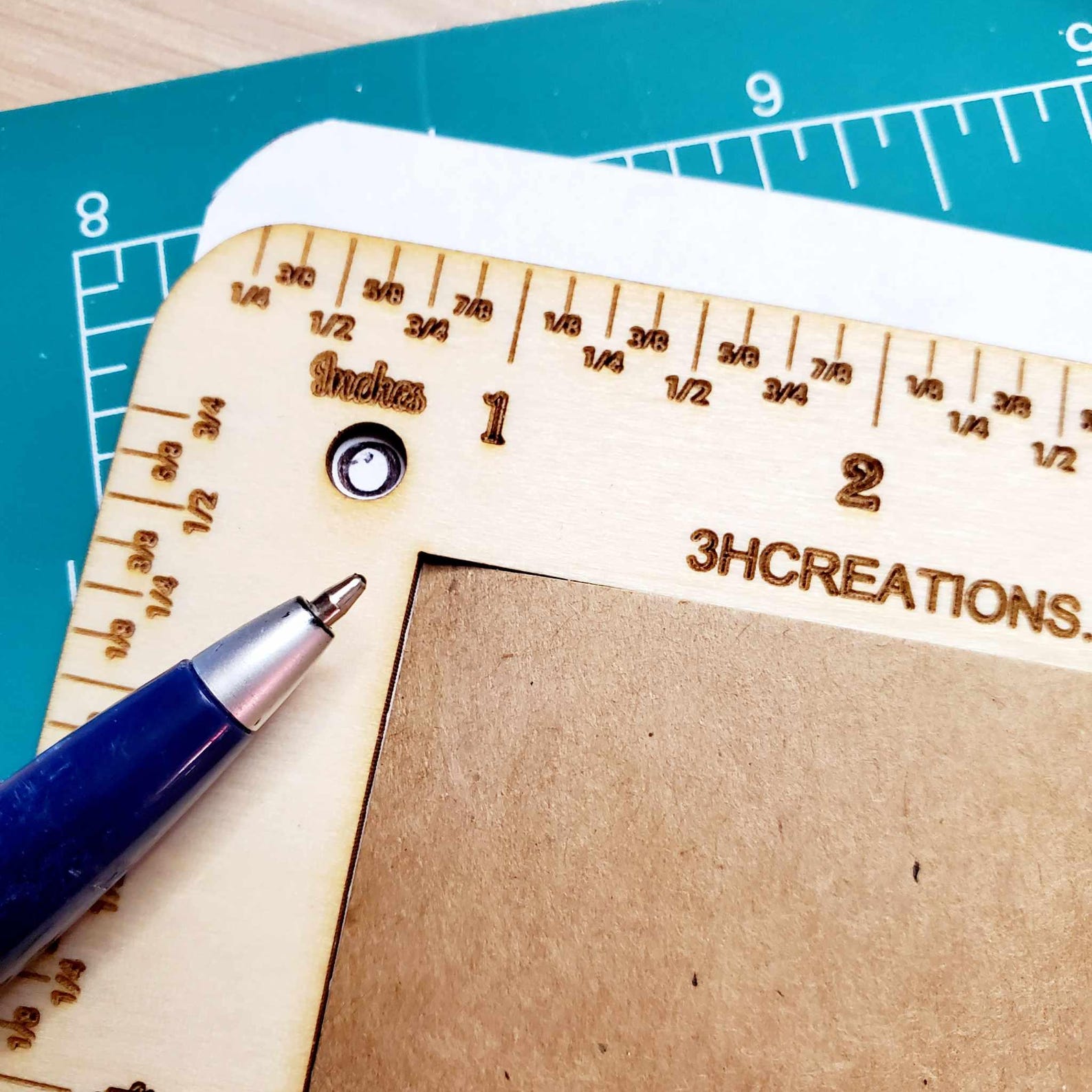 Scrapbook Ruler, Bookbinding Ruler, Digital Cut File, SVG - Etsy