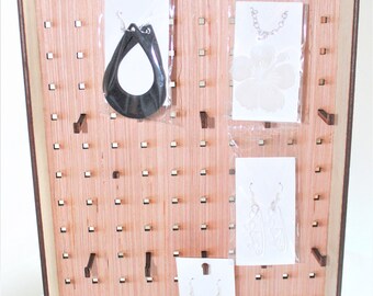 Laser cut Jewelry stand file, Peg board, SVG files, Accessories stand, Vendor Stand