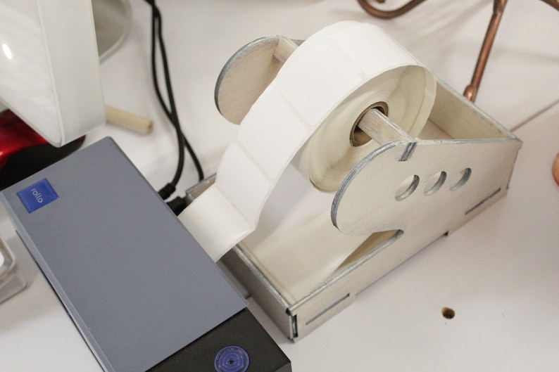 Thermal Paper Roll Holder, Digital FILE ONLY, Label Holder image 3
