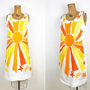 Vera Neumann 70’s シャツ トウモロコシ柄　ビンテージ　L Vera Neumann Dress - Etsy