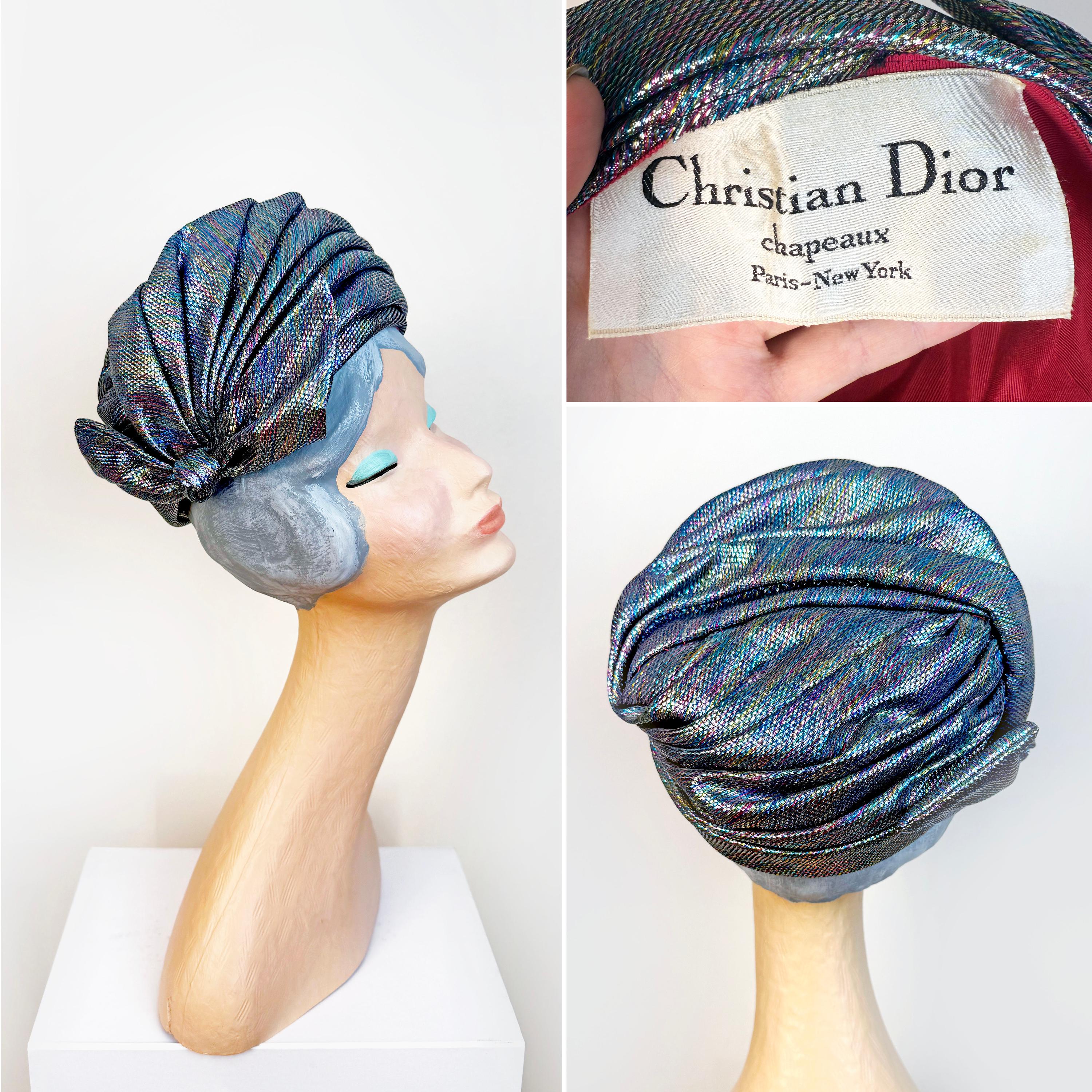 1960s Dior Turban - Etsy