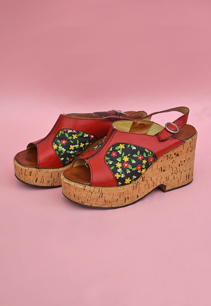 70s platform shoes Etsy Nederland