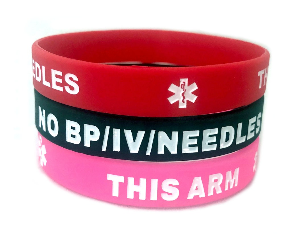 Rubber No Needles No Bp Bracelet