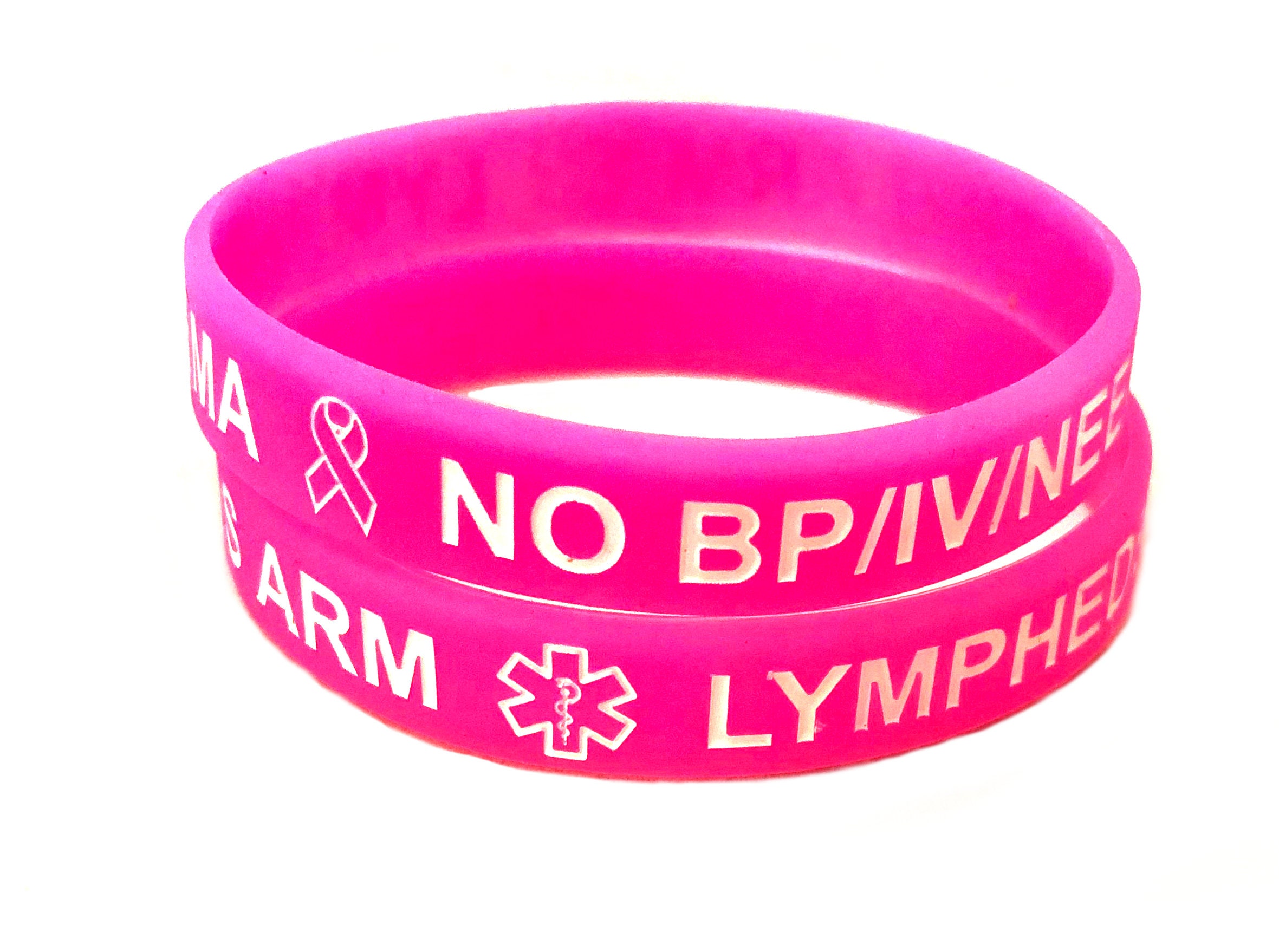 Silicone Wristband Plastic Medical Alert Bracelet Medical Bracelet