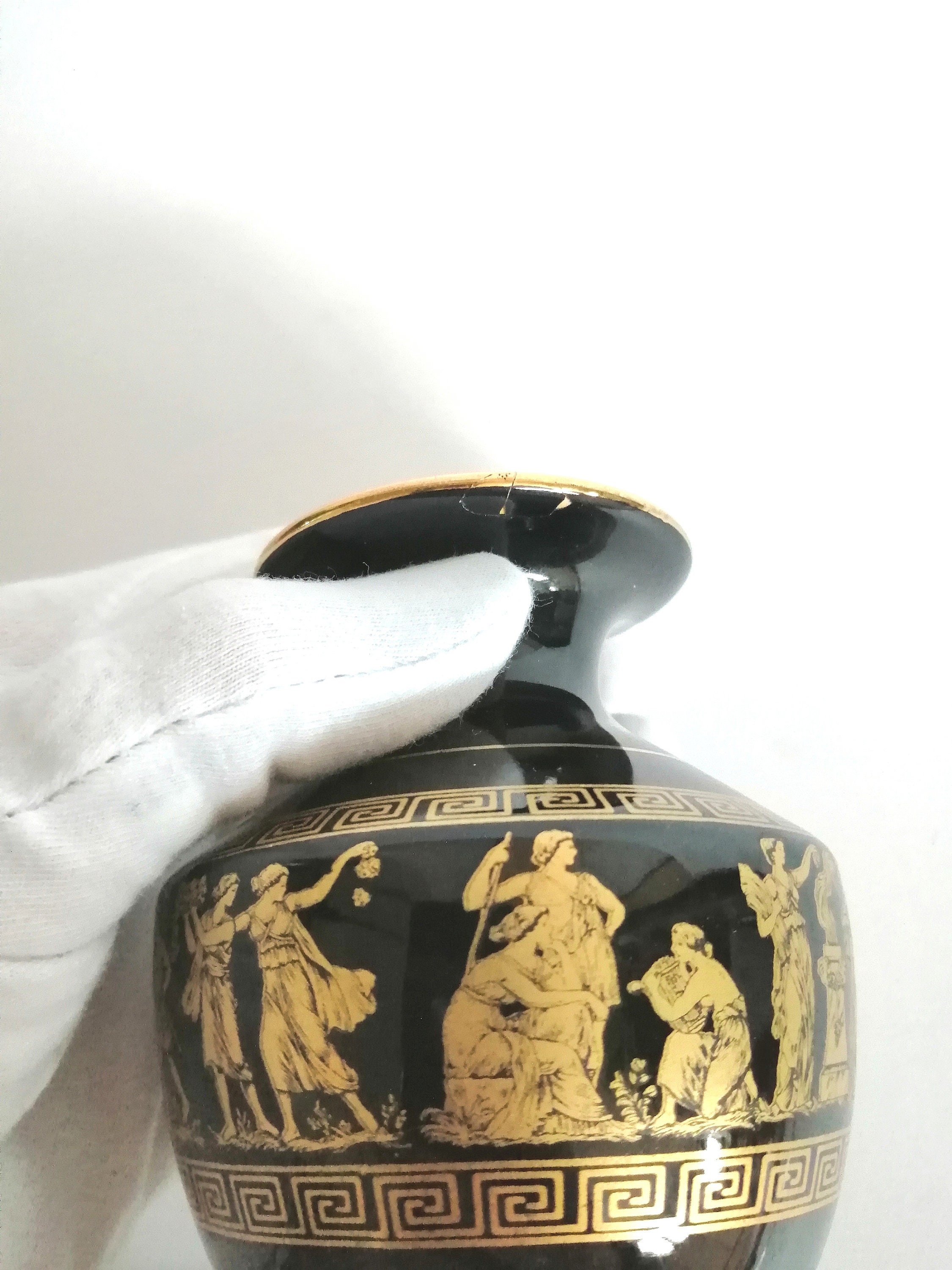 Greek Handmade Vintage Ceramic Greek Home Decor Memorabilia