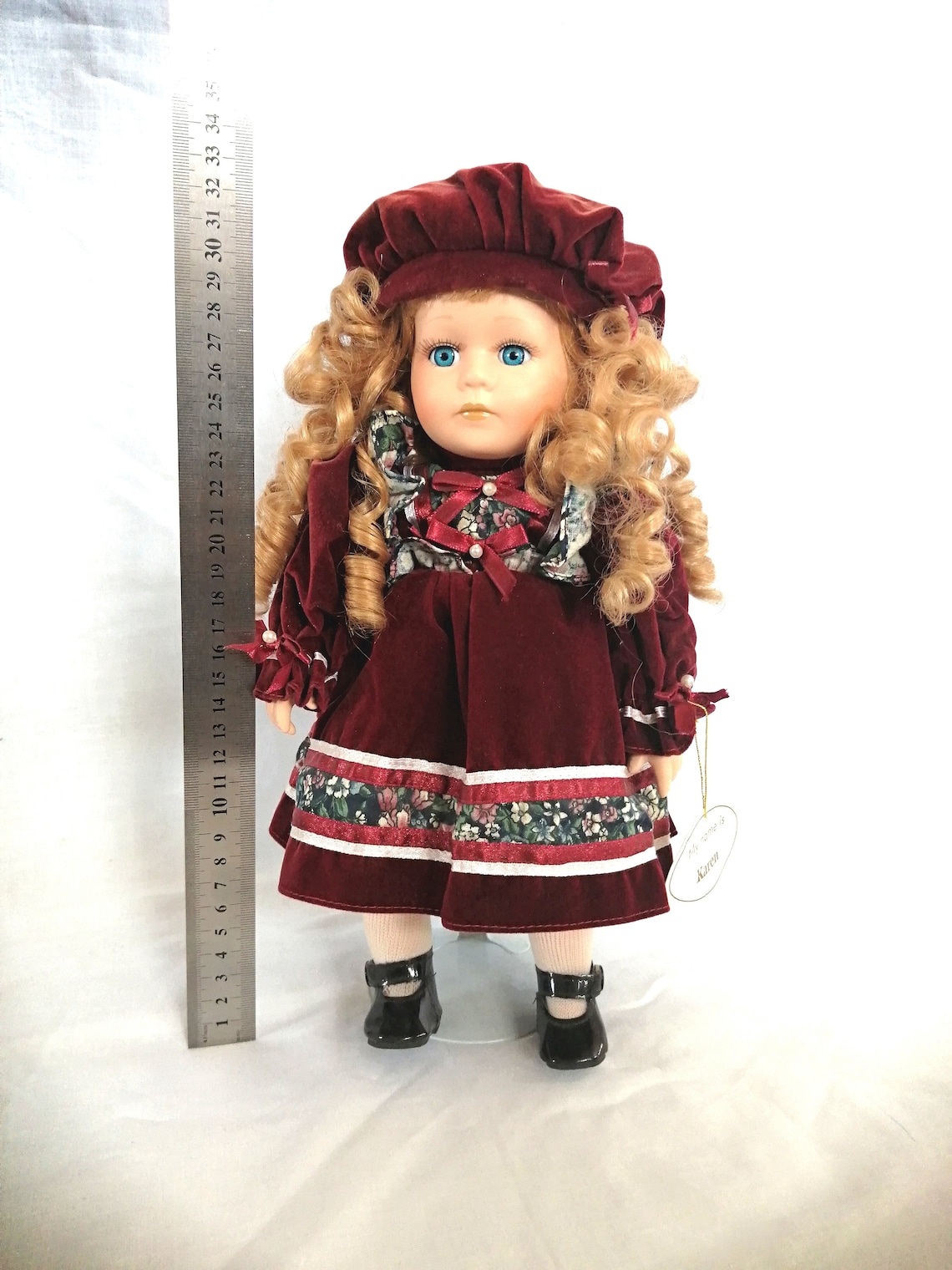 Porcelain vintage doll toy Collectible The Leonardo Collection Etsy