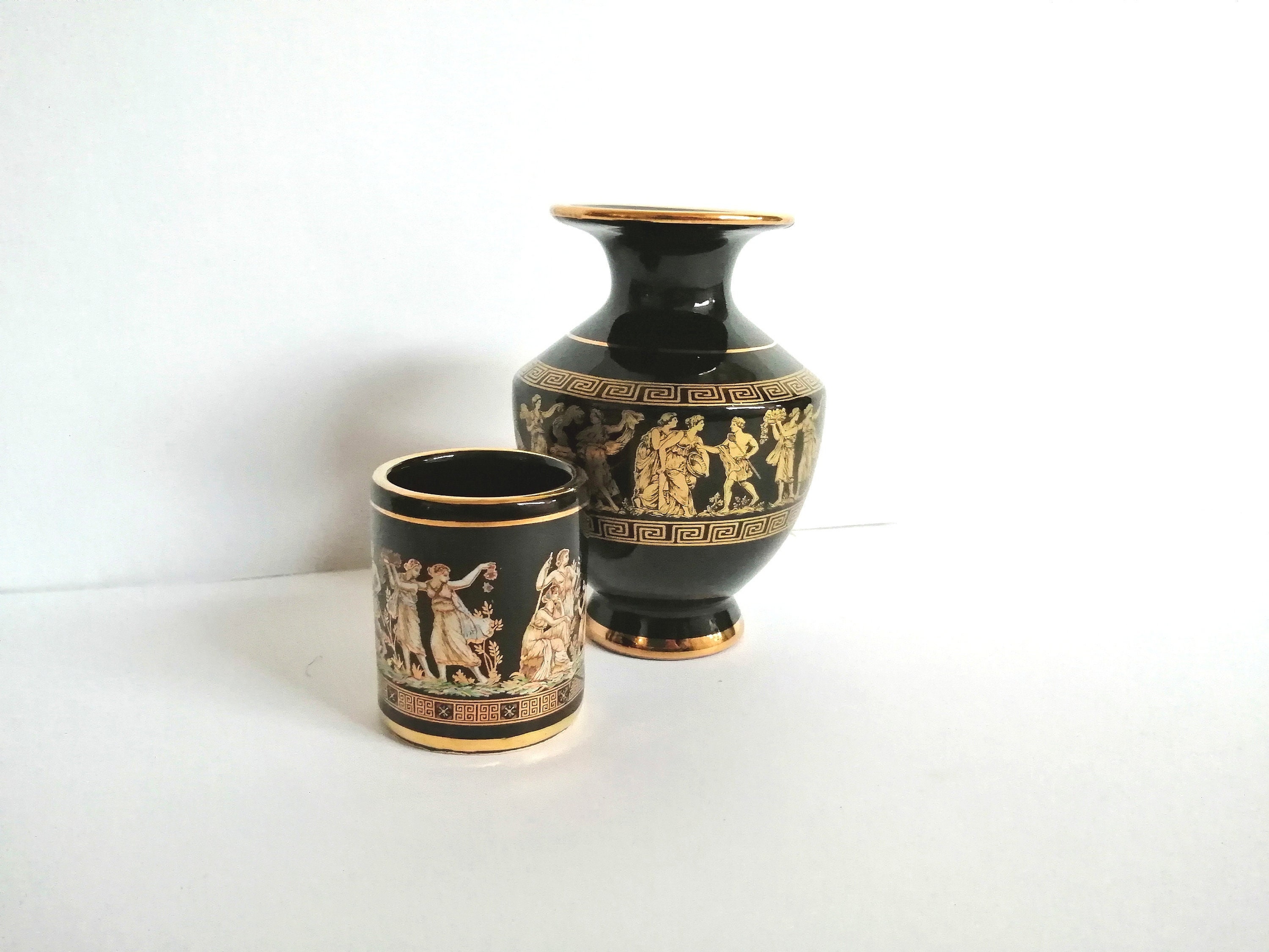 Greek 24k gold vase - Etsy 日本