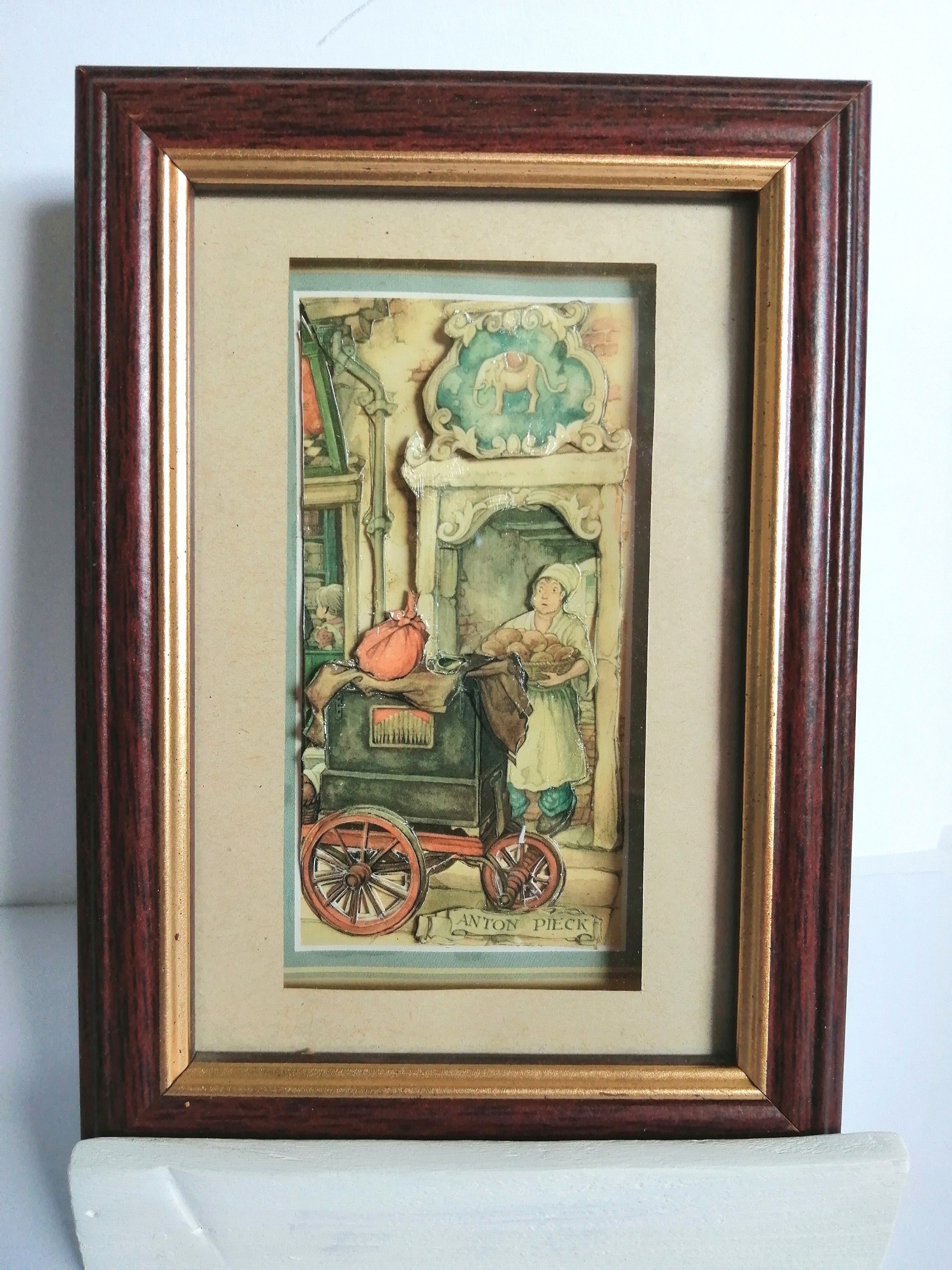 人気ブランドの新作 Shadow Box 8.5 3D Vintage 絵画