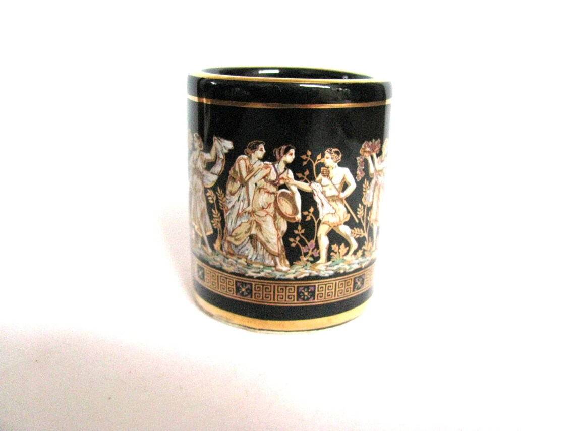Greek Handmade Vintage Ceramic Greek Home Decor Memorabilia Etsy