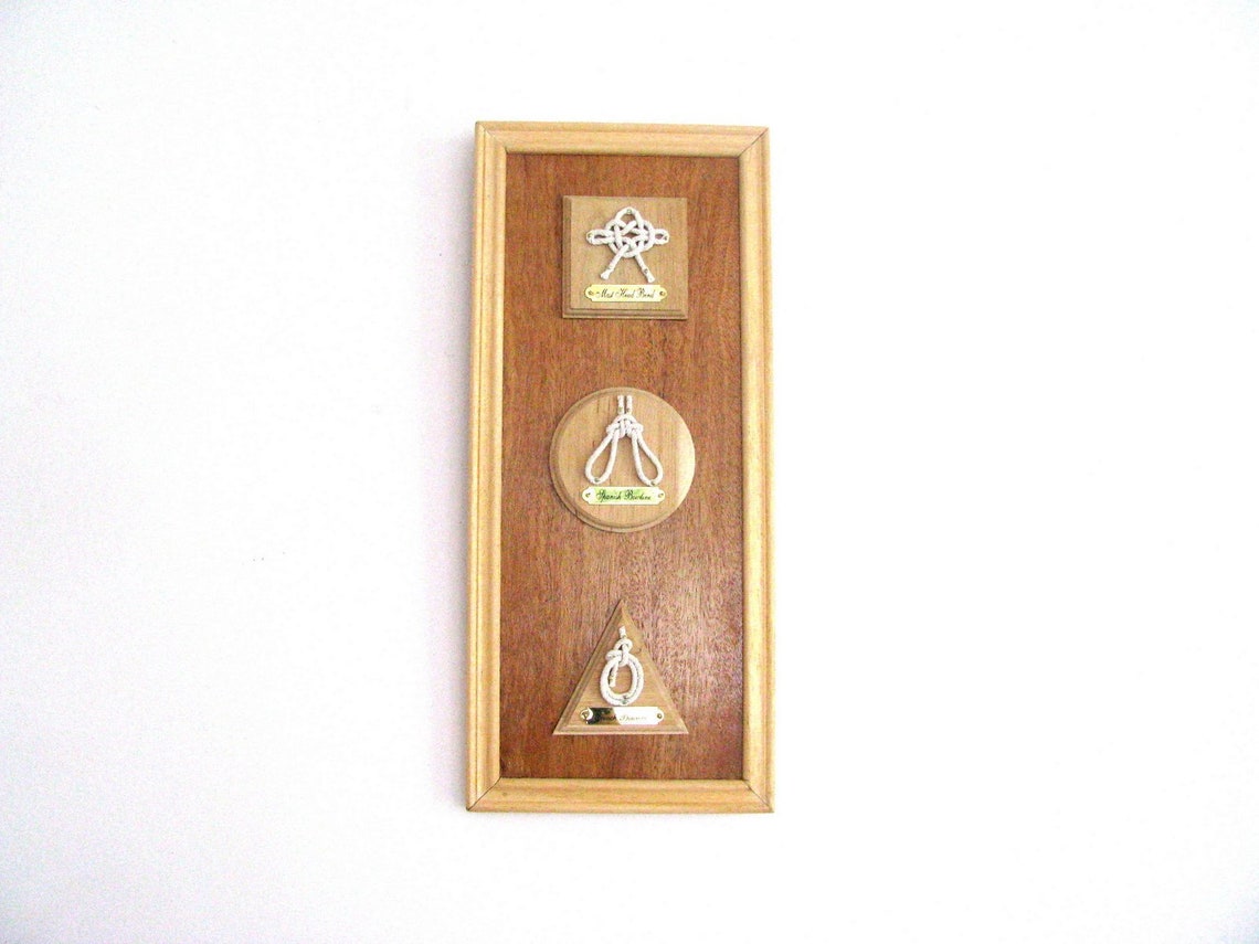 Nautical Beach Wall Hanging Decor Rustic Decor Gift for Dad Etsy