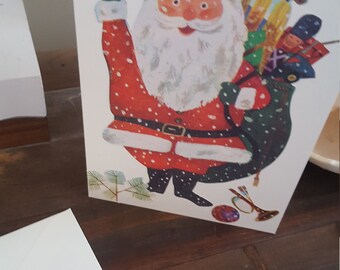 Santa Claus Christmas card