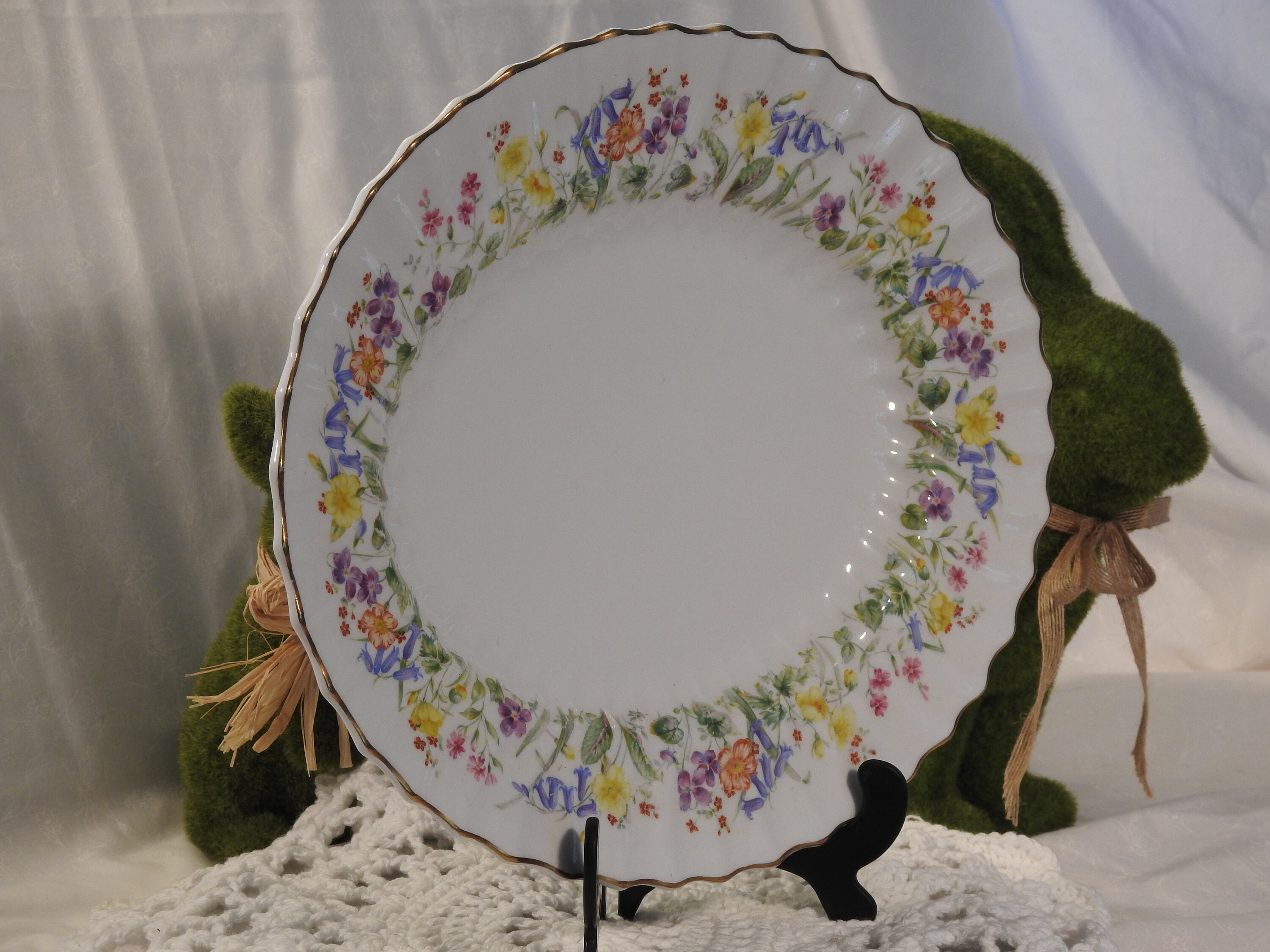 Royal Doulton easter Morn Large Oval Platter / Vintage Bone China Etsy