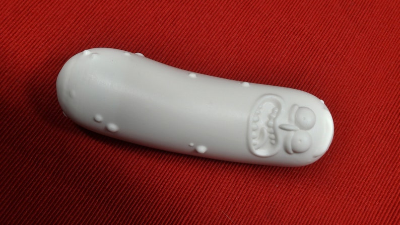 Pickle RIck unpainted Rick and Morty fan replica