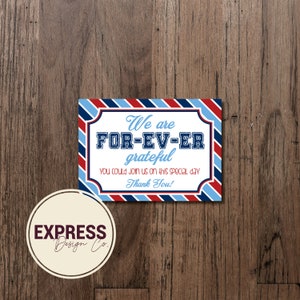 INSTANT DOWNLOAD Baseball Movie Baby Shower Invitation, Forever Thank You Cards or Tags