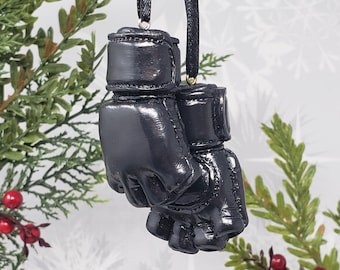 MMA Gloves Ornament - Mixed Martial Arts Christmas Decoration / UFC Gift / Christmas Ornament / Housewarming Gift / Sport Lover / UFC Decor