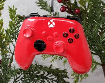 Handmade Xbox Series X Controller Ornament, Gamer Christmas Gift