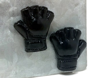 MMA Gloves Fridge Magnet - Resin Mixed Martial Arts Decor
