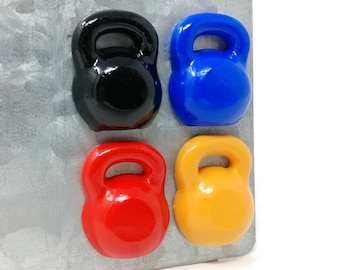 Kettlebell Magnets Set - Crossfit Fridge Magnets / Bodybuilding Decor / Fridge Magnet / Housewarming Gift / Sport Lover