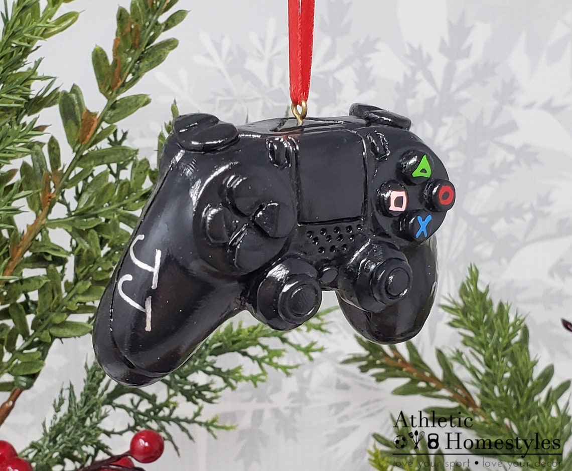 PS4 Christmas Ornament / Gaming Ornament / Personalized Video Etsy