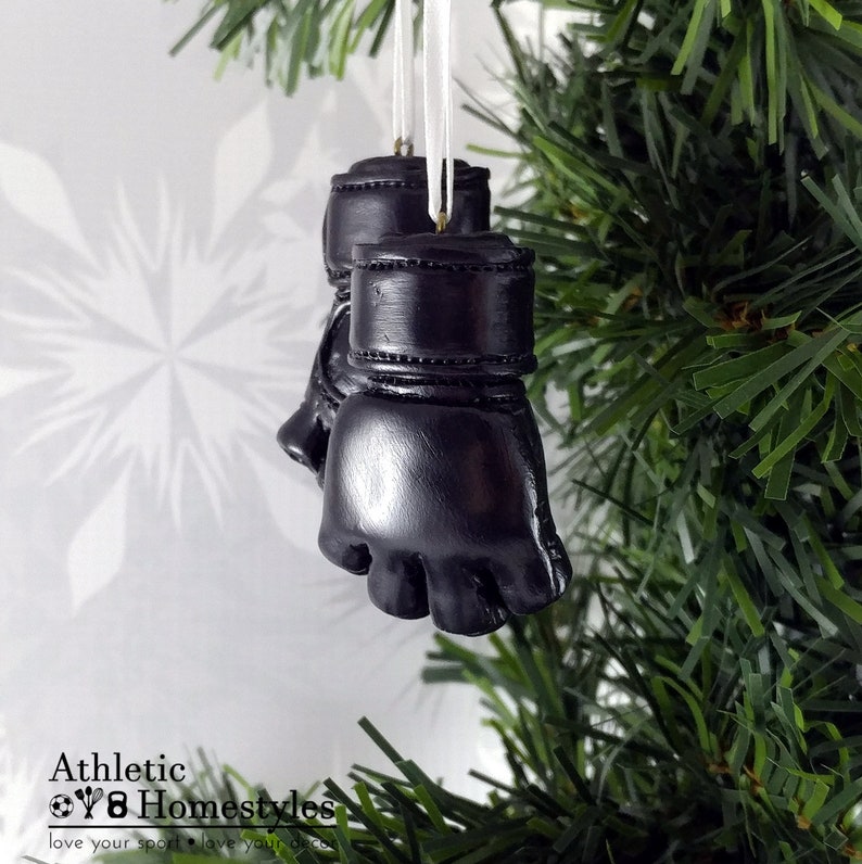 MMA Gloves Ornament - Mixed Martial Arts Christmas Decoration / UFC Gift / Christmas Ornament / Housewarming Gift / Sport Lover / UFC Decor image 6