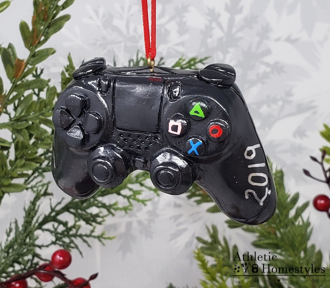 PS4 Christmas Ornament / Gaming Ornament / Personalized Video Etsy