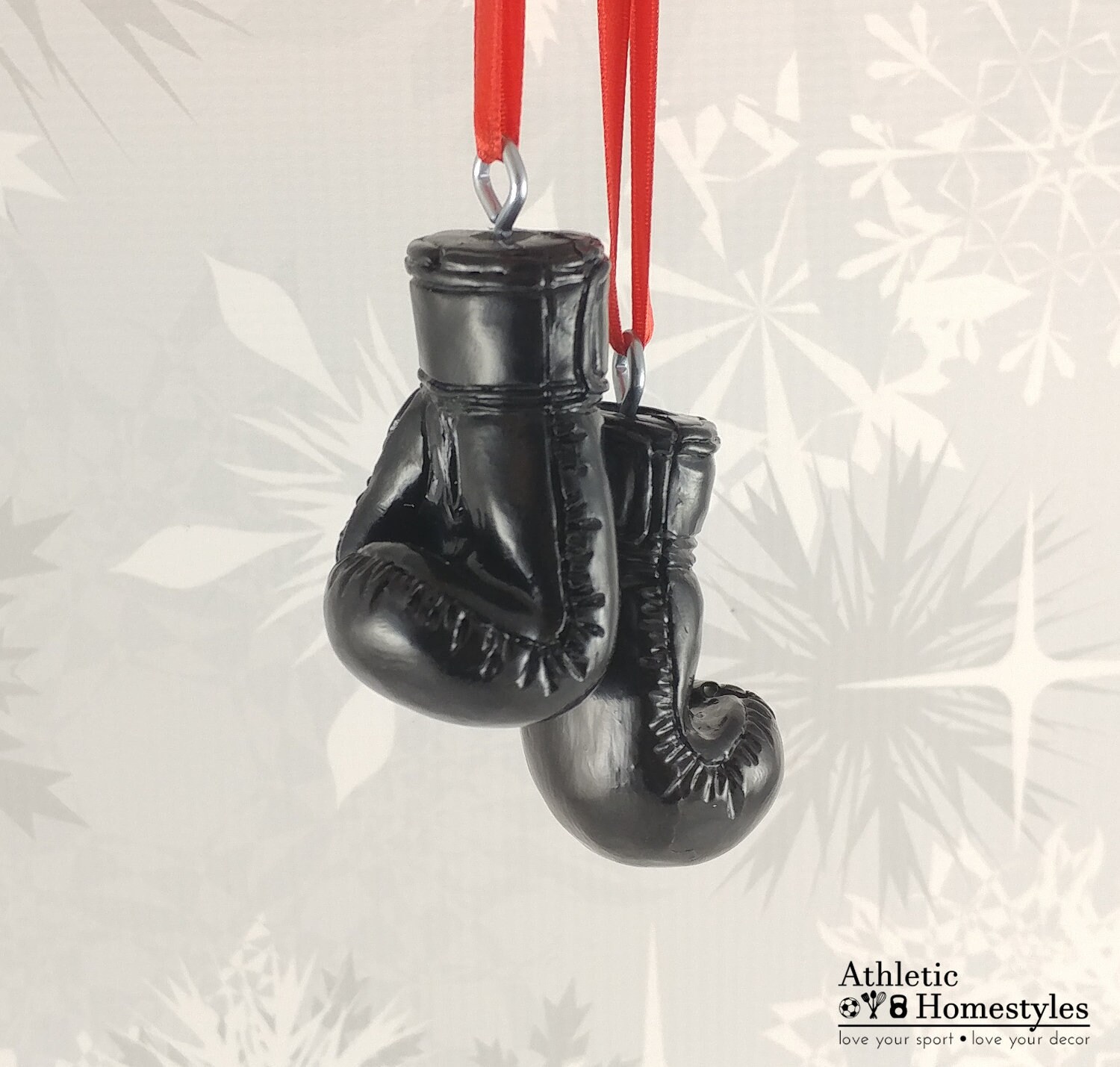 Photo boxing gloves and free space for your decoration.