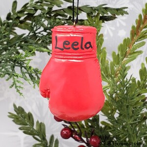 Boxing Glove Wine Bottle Stopper - Handmade Resin UFC Decor image 8