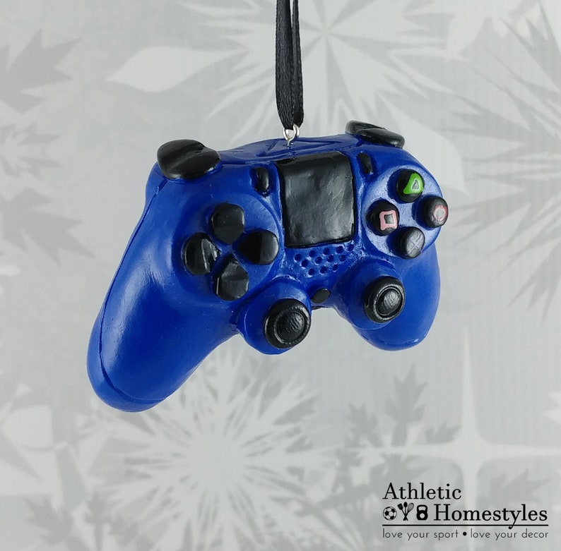 PS4 Controller Ornament / Video Games Christmas Gaming Etsy