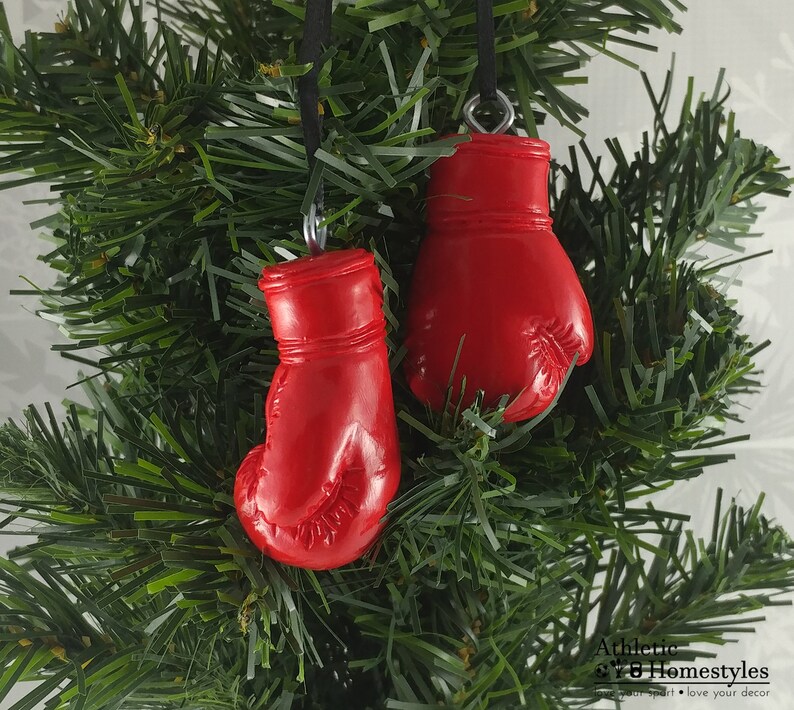Boxing Gloves Ornament Boxing Decoration / Christmas Etsy
