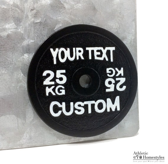 custom barbell