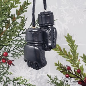 MMA Gloves Ornament - Mixed Martial Arts Christmas Decoration / UFC Gift / Christmas Ornament / Housewarming Gift / Sport Lover / UFC Decor image 7