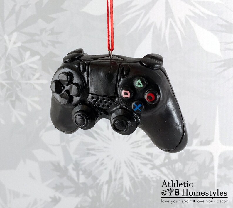 PS4 Controller Ornament / Video Games Christmas Gaming Etsy