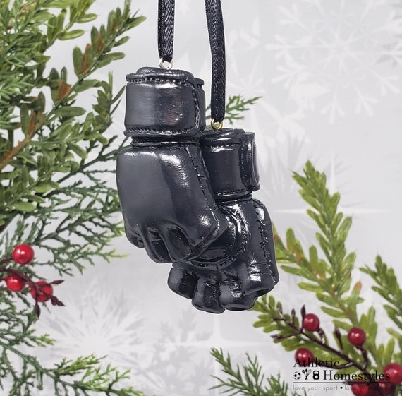 MMA Gloves Ornament - Mixed Martial Arts Christmas Decoration / UFC Gift / Christmas Ornament / Housewarming Gift / Sport Lover / UFC Decor