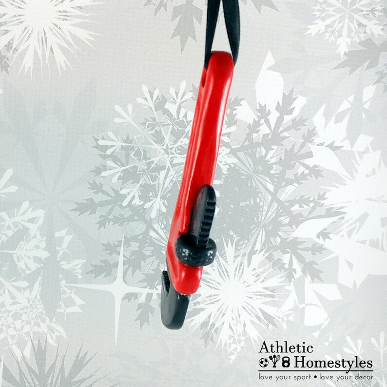 Pipe Wrench Christmas Ornament / Pipefitter / Steamfitter / Etsy