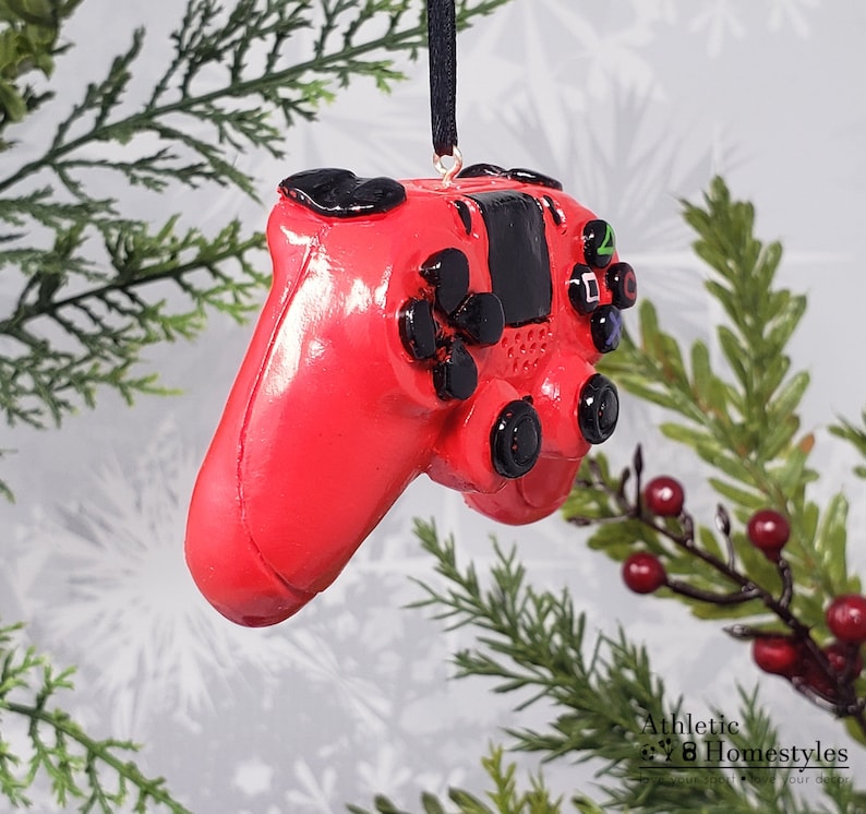 PS4 Christmas Ornament / Gaming Ornament / Personalized Video Etsy