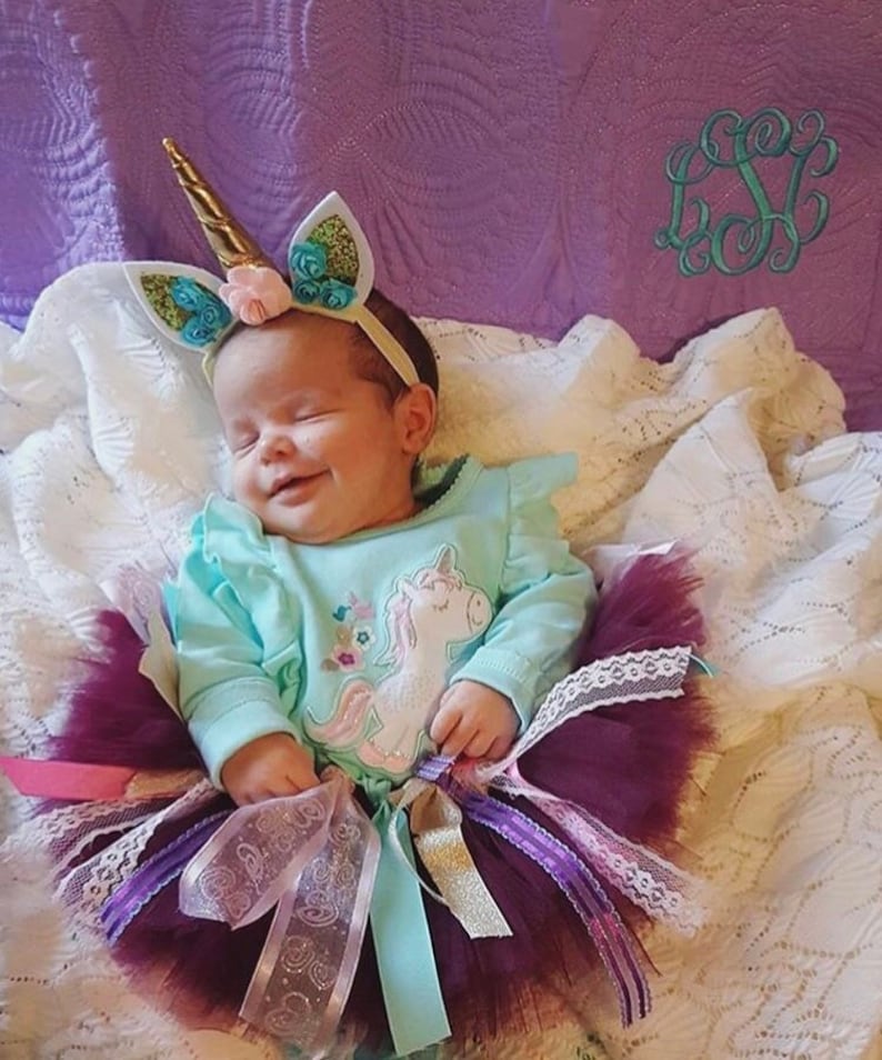 GIFT Photoshoot Prop Unicorn Birthday Party Unicorn Smash Cake Baby Unicorn Headband Toddler Unicorn headband Infant Unicorn Headband
