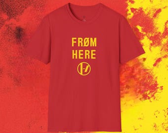 FROM HERE Twenty One Pilots シャツ | ホームタウンショーTシャツ | クリックコンサートシャツ | ファンにインスパイアされたグッズ | オハイオ州コロンバス公演 | 最高のファンギフト