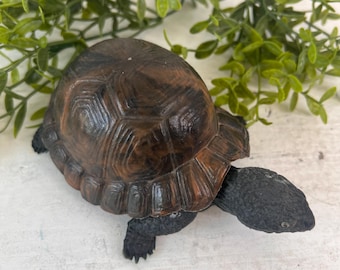 Vintage Rubber Turtle Toy Imperial Hong Kong | Trick Turtle Figure | Retro 1970s Toy | Toy Collector / Novelty Animal Toy/Collectible