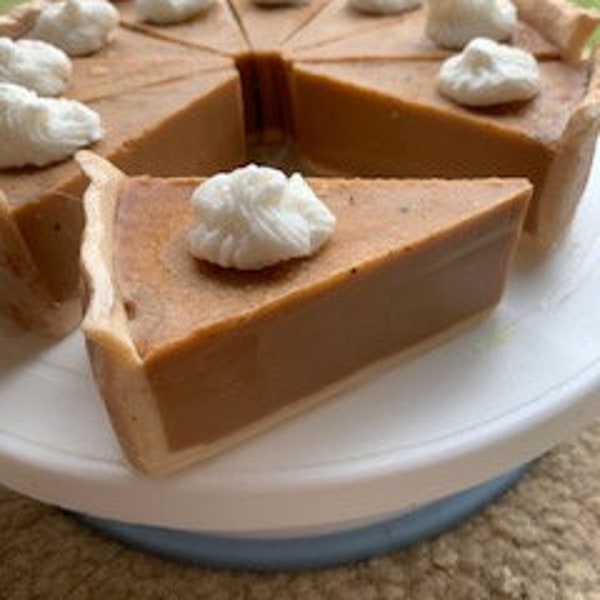 Pumpkin Pie, Pumpkin Pie Soap, All Natural Handmade, Vegan Soap, Thanksgiving Soap, Fall Soap, Fall Gift, Holiday gift