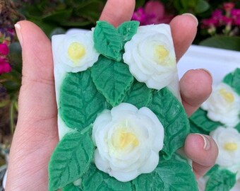 White Gardenia Soap - Gardeenia - All Natural Handmade Gardenia Soap -  Moisturizing Soa[