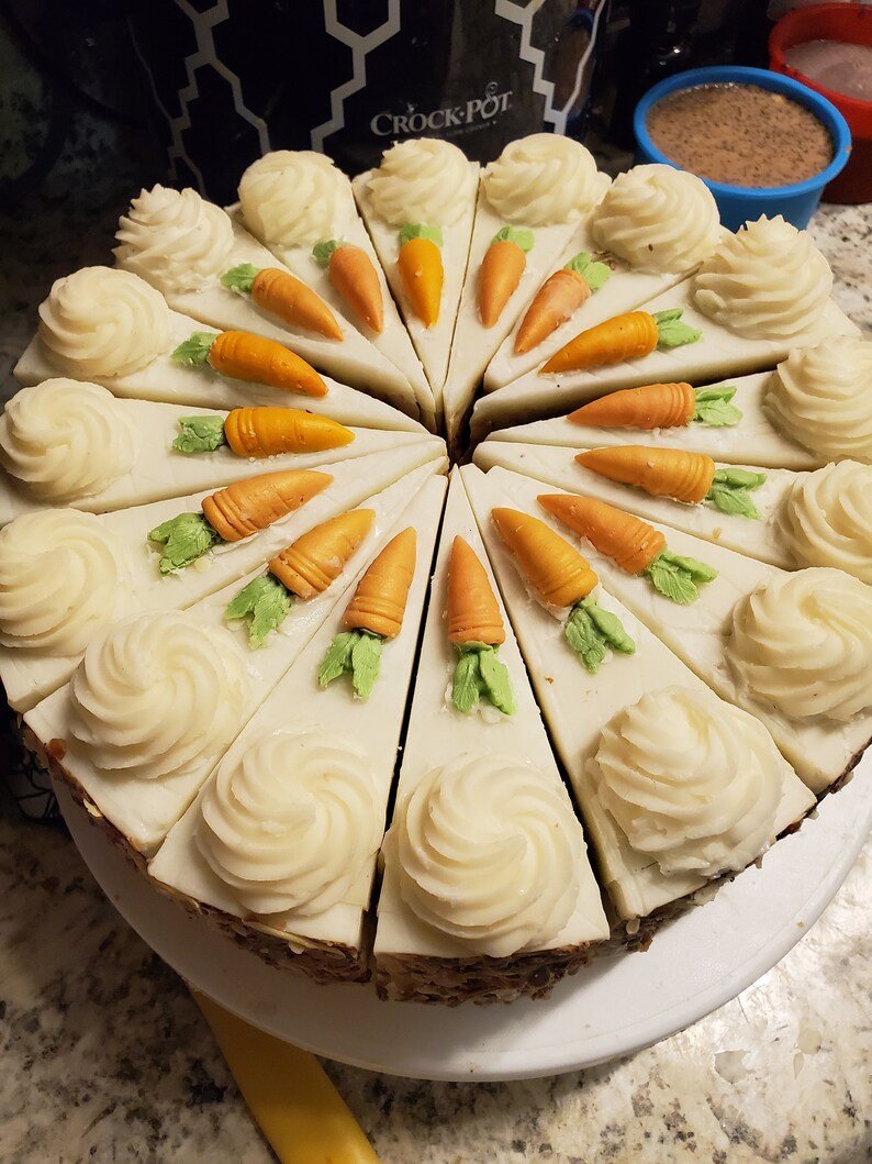 Carrot Cake Soapfake Foodholiday Gift Etsy