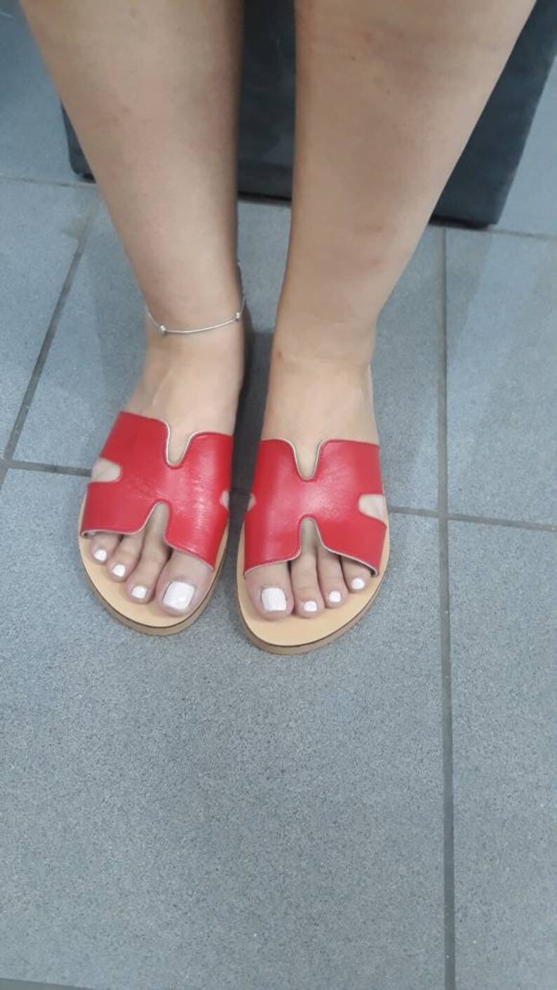 Leather Sandals,Sandalen,Sandali Greci Greek Sandals