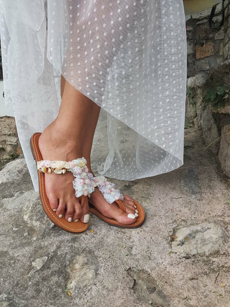 Handmade To Order,Wedding Sandals Women Sandals Sandals,Free Shipping Leather Sandals,Greek Sandals,Bridal Sandals,Flower Sandals