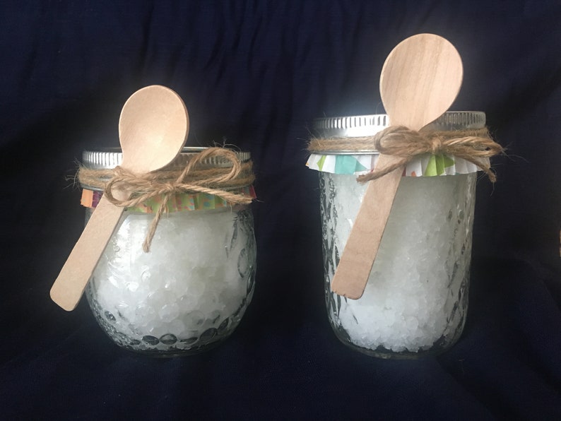 Handmade Epsom Salt Body Scrub 8/12 Oz Exfoliating Coconut & Etsy