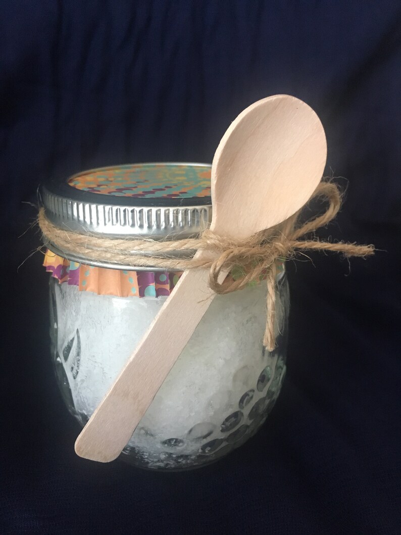 Handmade Epsom Salt Body Scrub 8/12 Oz Exfoliating Coconut & Etsy