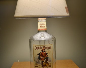 Captain Morgan liquor Bottle Lamp