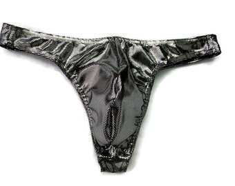 Azur thong swimsuits for men by Brigitewear