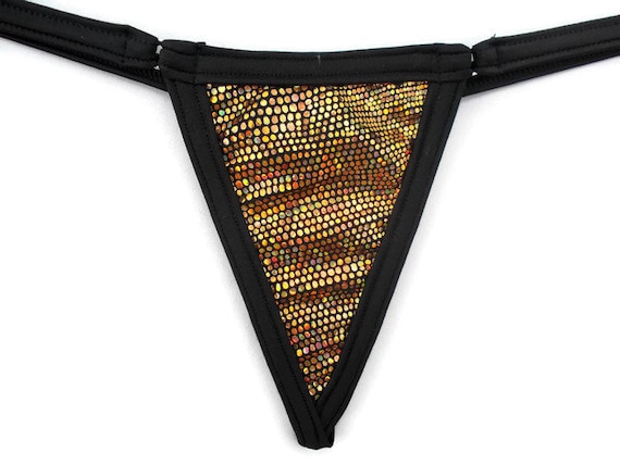 Holographic String Thong Micro Thong Y Thong G-string T-string 