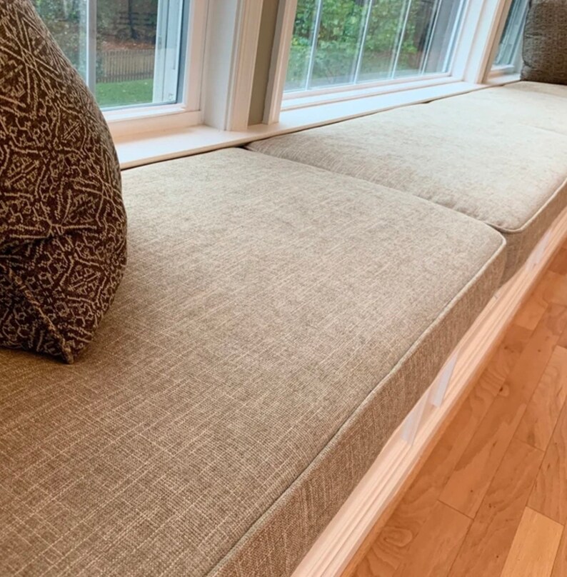 Window Seat Cushion Made to Order Comfy Cozy Seat Fit for Etsy